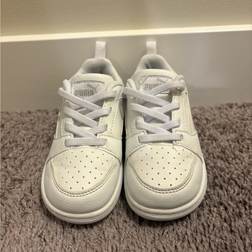 Puma Kids Classic White Sneakers